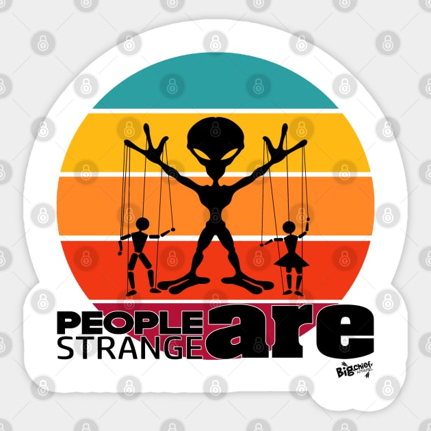 Strange People Sticker by BigChief